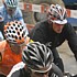 Frank Schleck neben dem gelben Trikot Igor Anton w�hrend der dritten Etappe der Tour de Suisse 2008